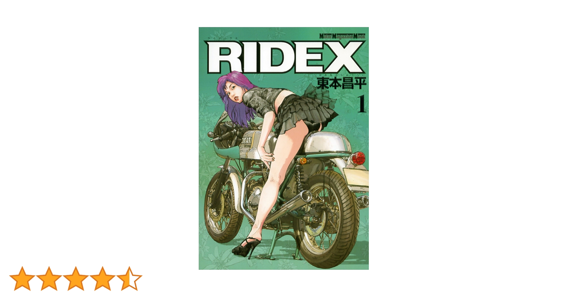 RIDEX 1 (Motor Magazine Mook) | 東本 昌平 |本 | 通販 | Amazon